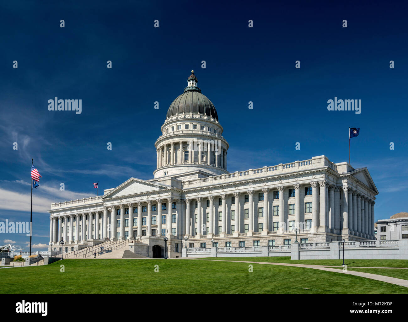 Utah State Capitol, neoklassischen Wiederbelebung, korinthischen Stil, Salt Lake City, Utah, USA Stockfoto