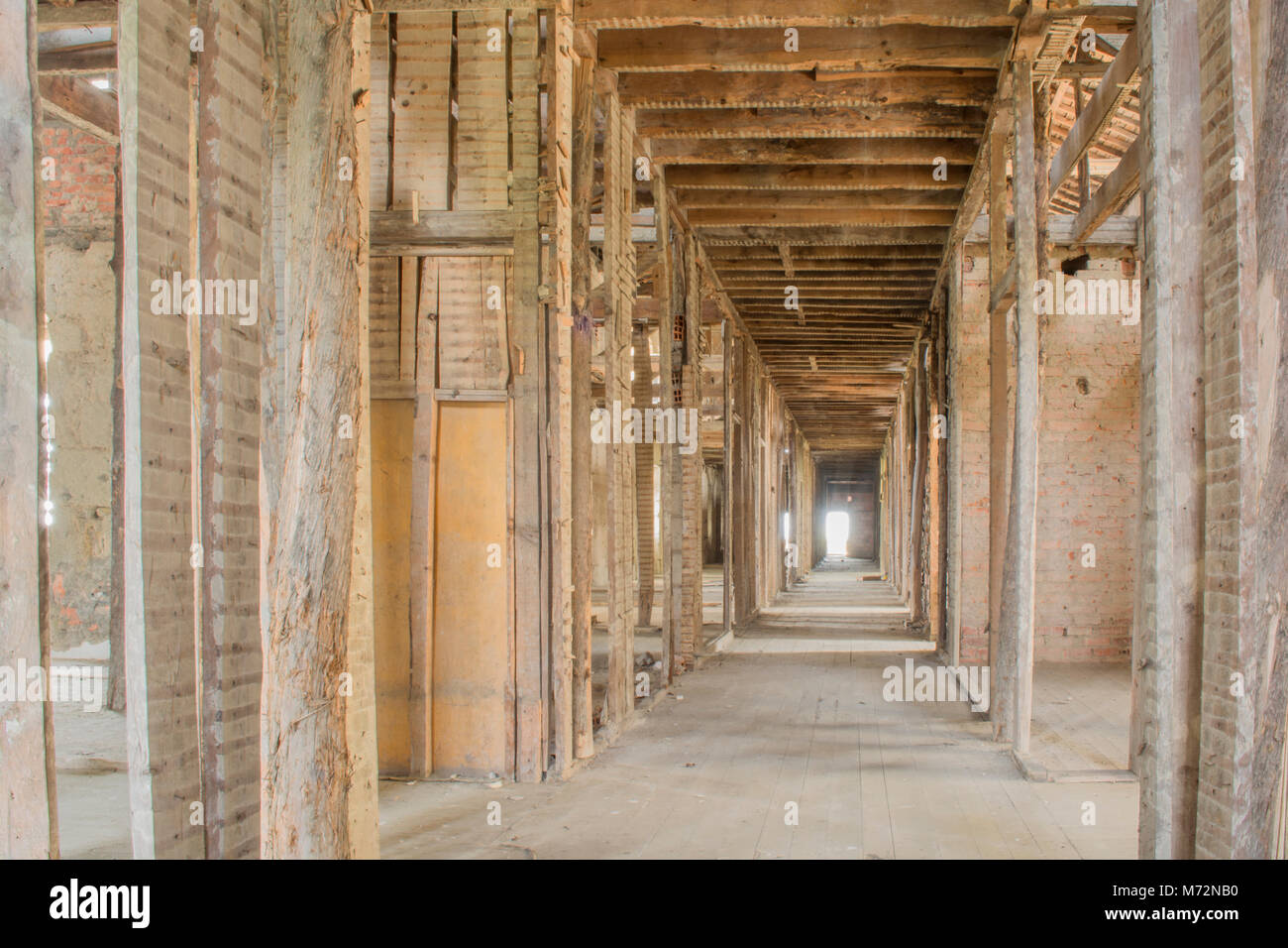 In einem verlassenen Sanatorium - Portugal Stockfoto