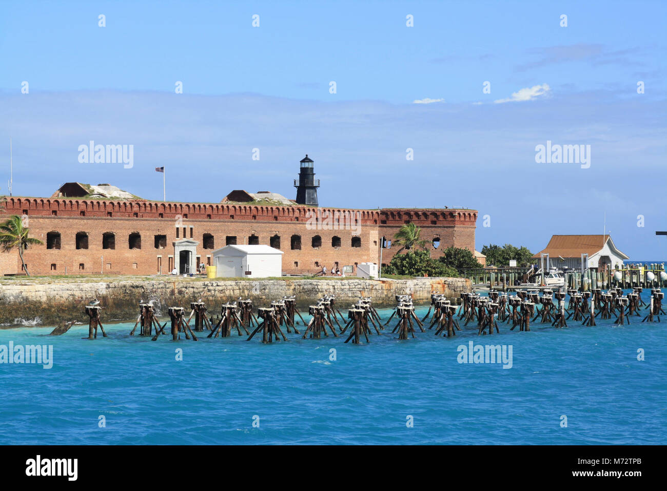 FtJefferson näher. Stockfoto