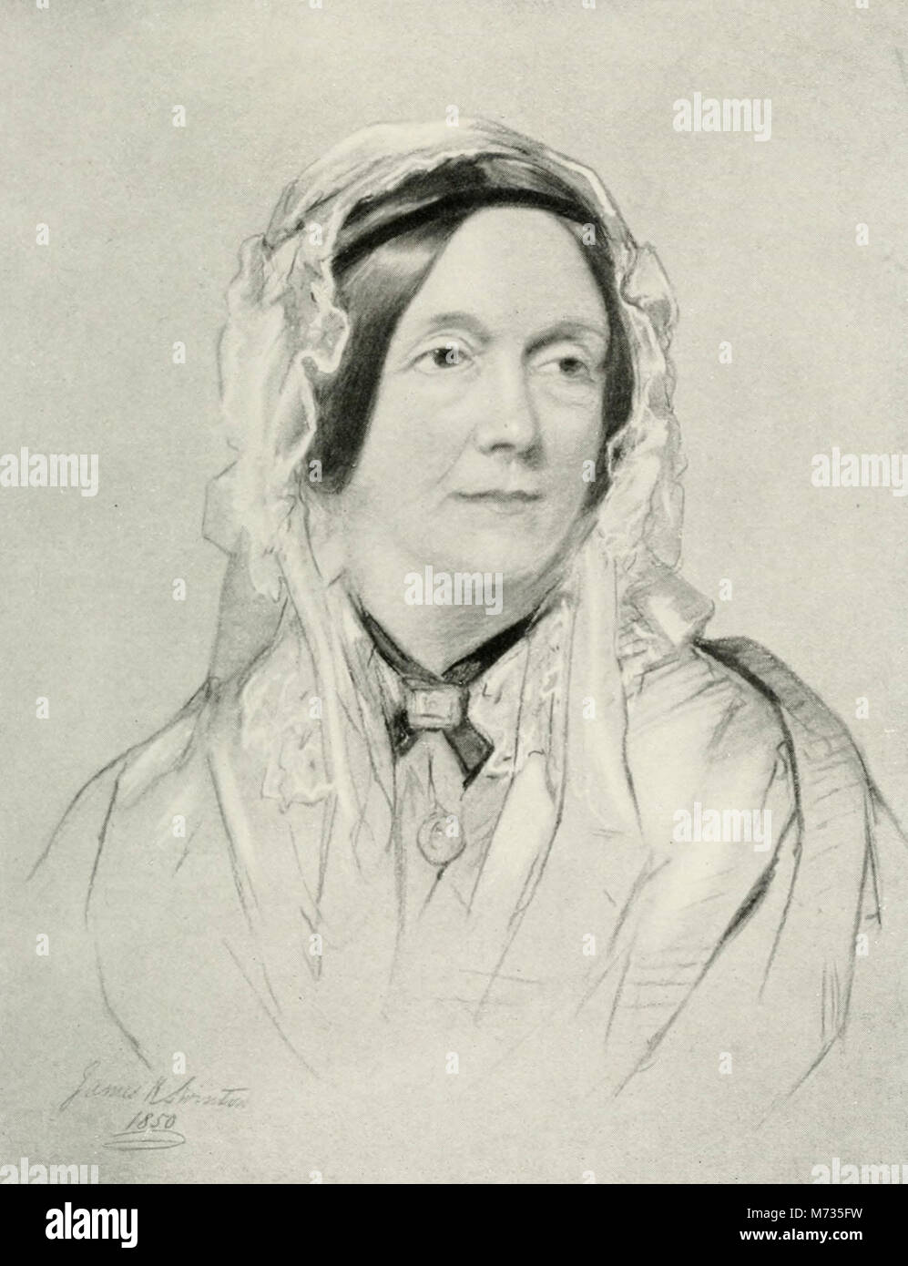 Sarah, Lady Lyttleton Stockfoto