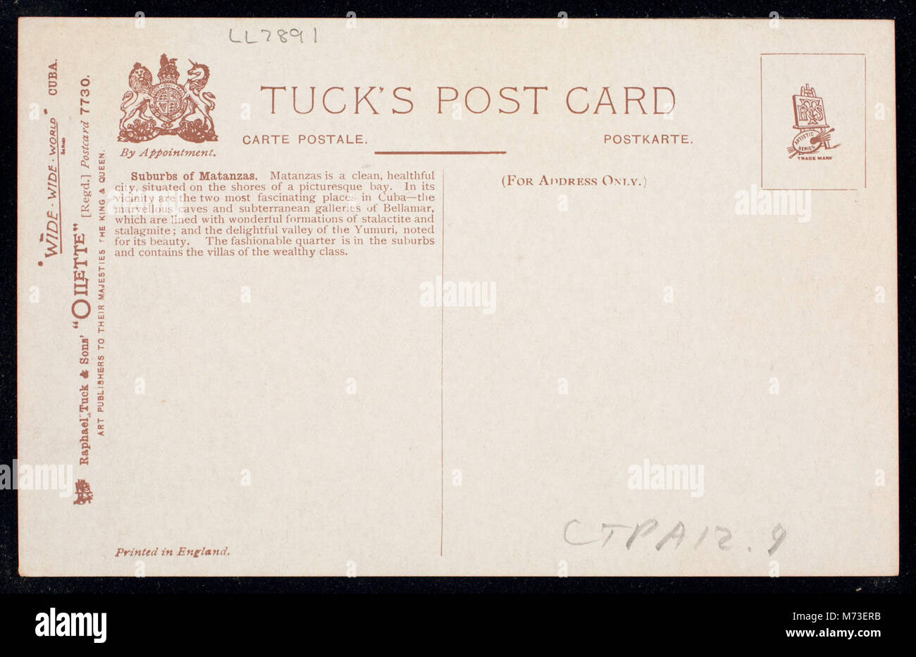 Die Vororte von Matanzas, Kuba, zeigen die lokale Landschaft und Wohngebiete. Matanzas ist bekannt für seine Küstennähe und historische Bedeutung innerhalb der kubanischen Kultur. Stockfoto