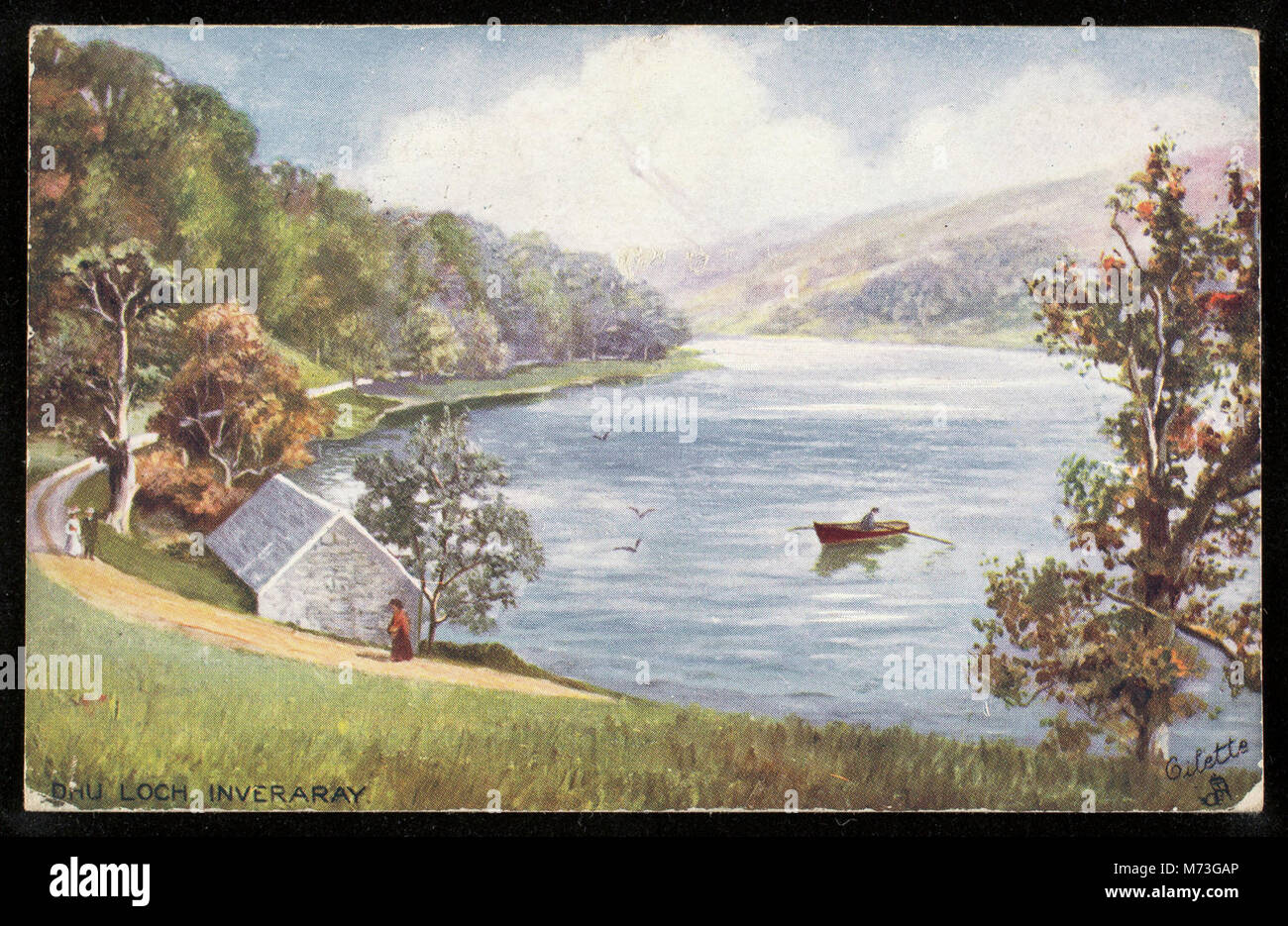 Dhu Loch. Inveraray. (NBY) 441300 Stockfoto