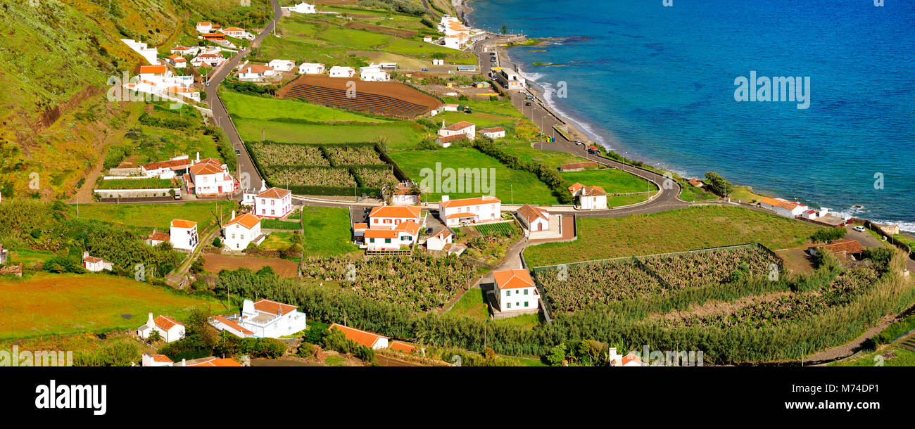 Praia Formosa, Santa Maria Insel. Azoren, Portugal Stockfoto