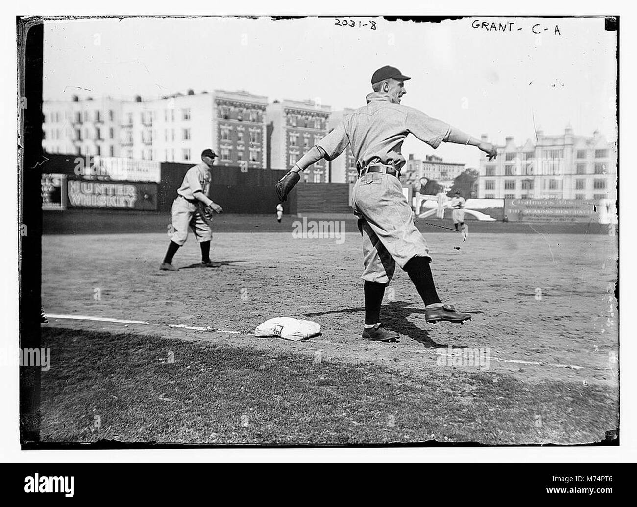 Cleveland A. Grant, eine historische Figur, die auf diesem Porträt für seine Beiträge in der amerikanischen Gesellschaft oder seine Rolle in der Geschichte dargestellt wird. Stockfoto