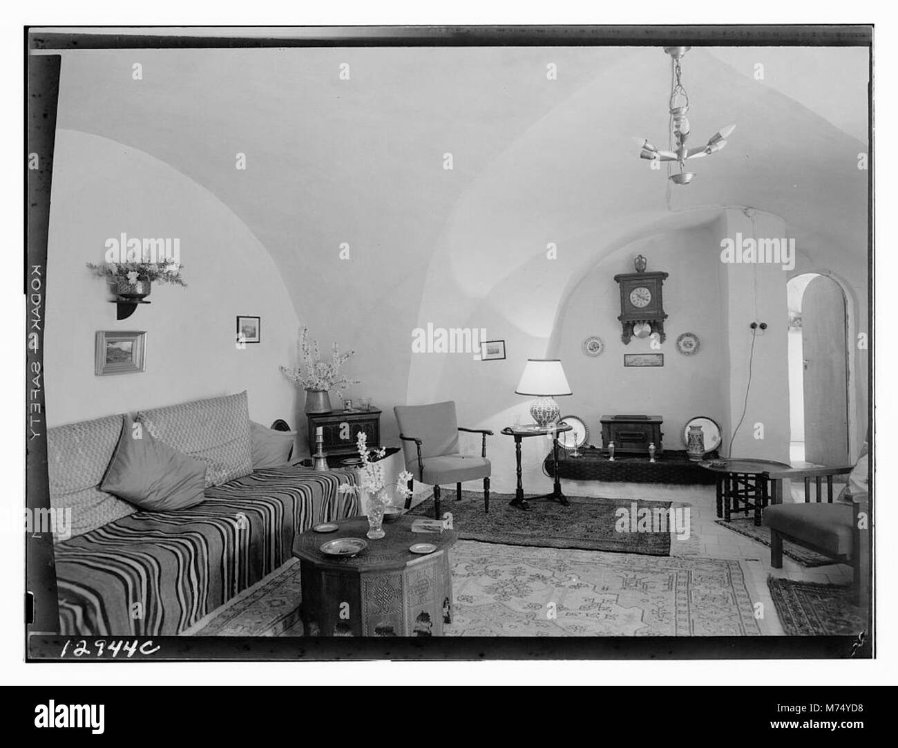 Haus & Zimmer von Frau Lang, Deutsche Kolonie, März 2, '44 LOC 12482 matpc. Stockfoto
