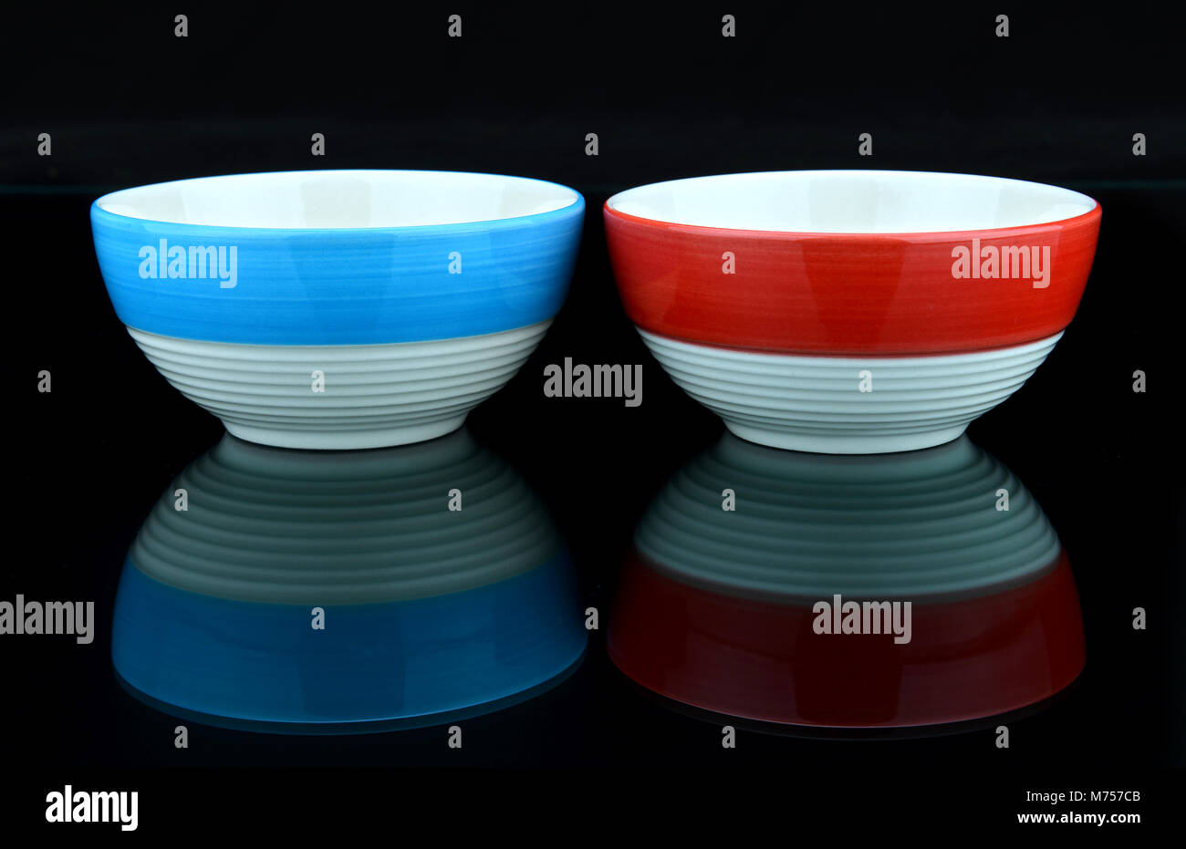 Neue Kollektion von coceramic Cup für die Küche bunte Leben Stil Stockfoto
