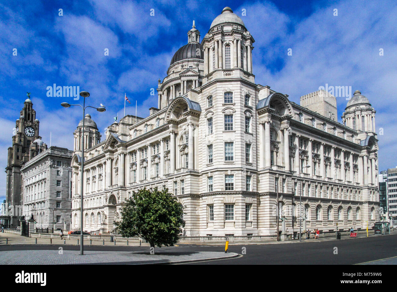 Hafen von Liverpool, Liverpool, Merseyside, England, UK, Vereinigtes Königreich Stockfoto