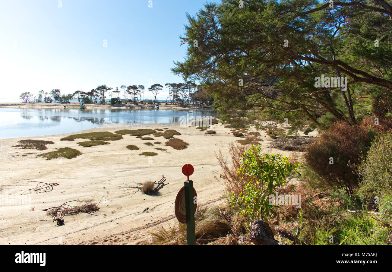 Snapshot Landschaften NZ Stockfoto