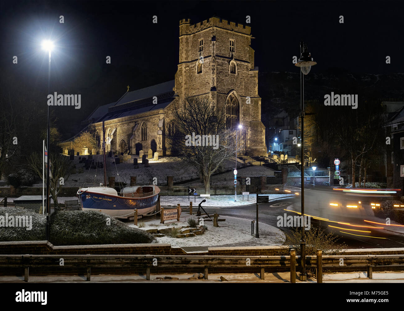 All Saints Church, Altstadt, Hastings, East Sussex, England, Großbritannien Stockfoto
