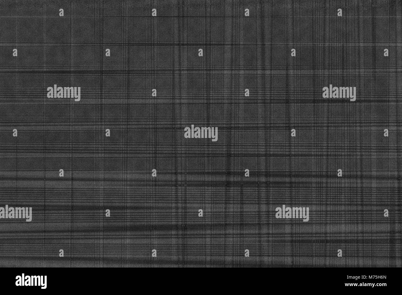 Bettwäsche monochrome Textur Stoff Farbe Hintergrund Flachs Oberfläche swatch. Stockfoto