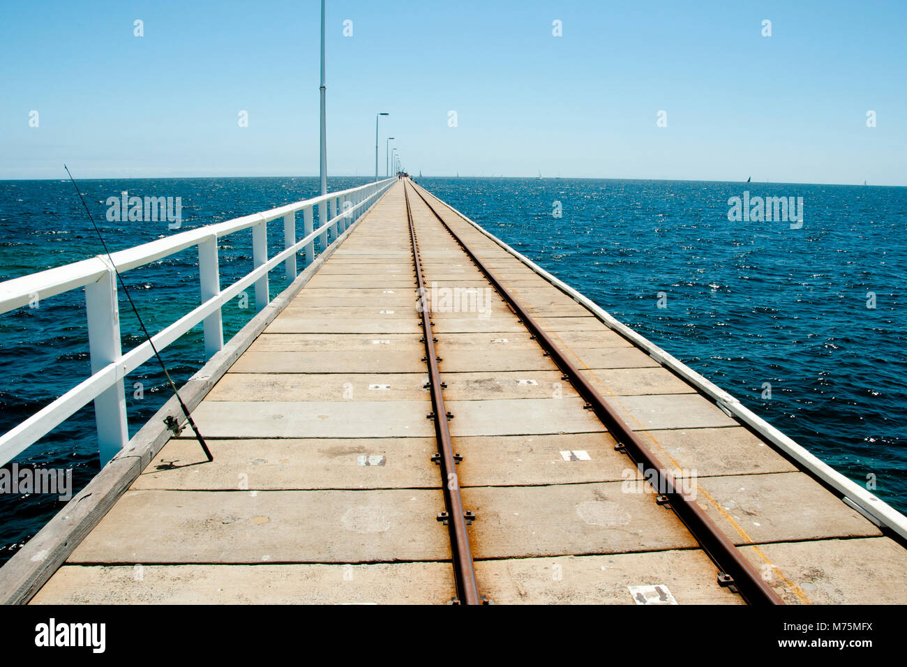 Busselton Jetty - Australien Stockfoto