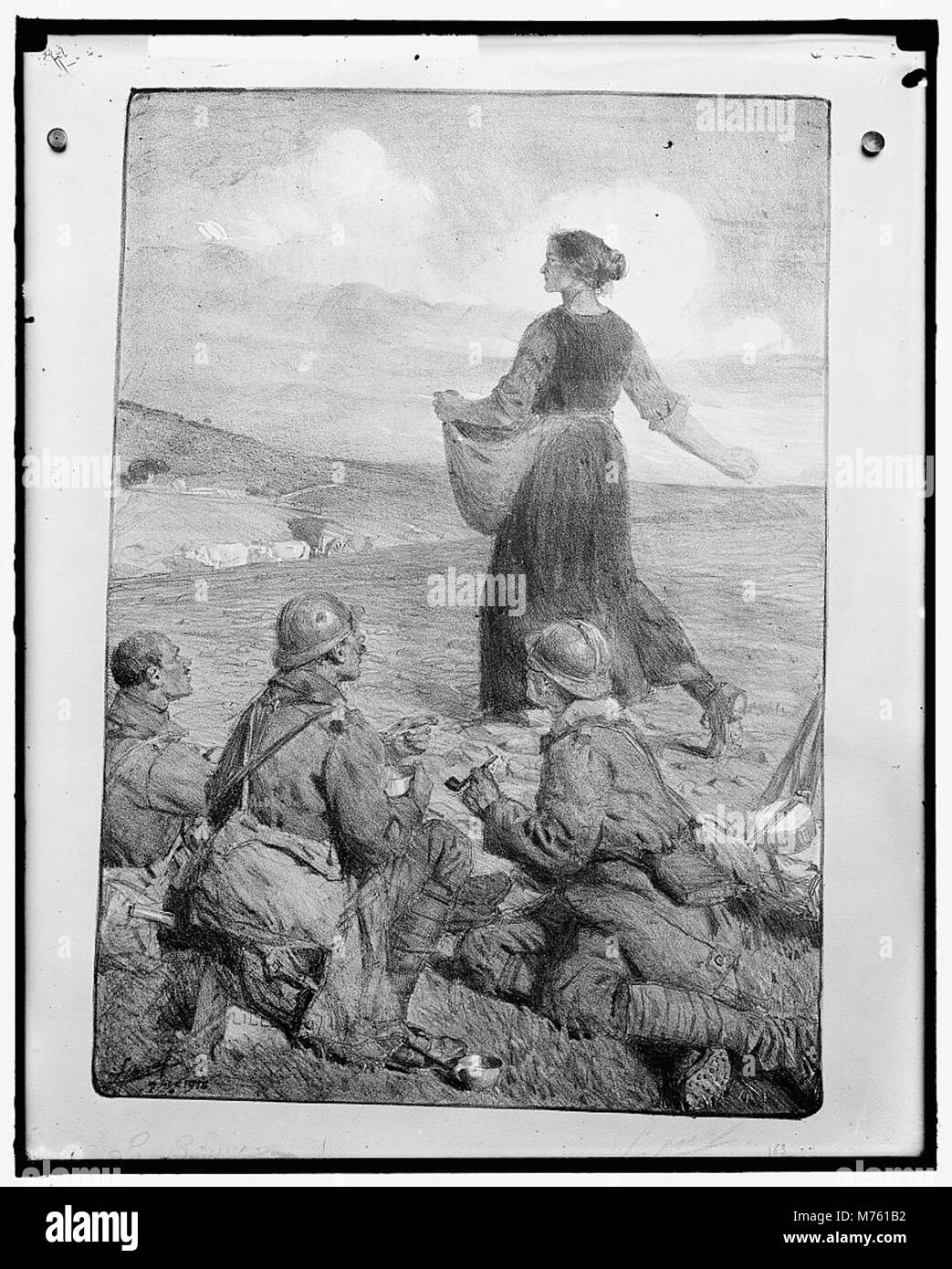 Ein von Jonas Lithographers geschaffener Druck, der die detaillierten Arbeiten dieses amerikanischen Lithografieunternehmens zeigt, das für die Herstellung von feinen Drucken im 19. Jahrhundert bekannt ist. Stockfoto