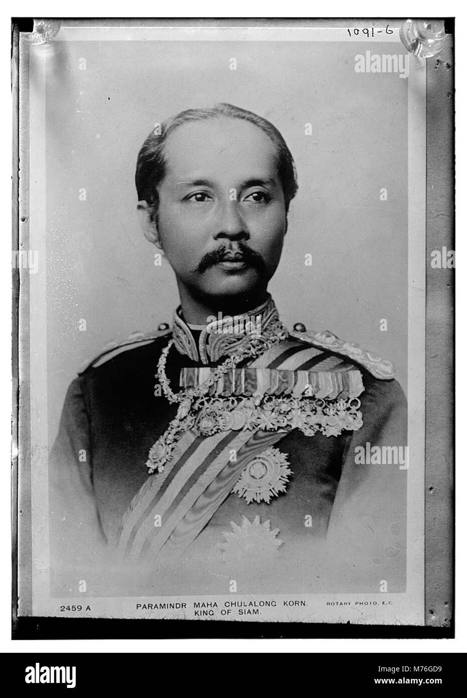 Maha paramindr Chulalong Korn, der König von Siam, - Rotary Foto., E.C. LCCN 2014685353 Stockfoto