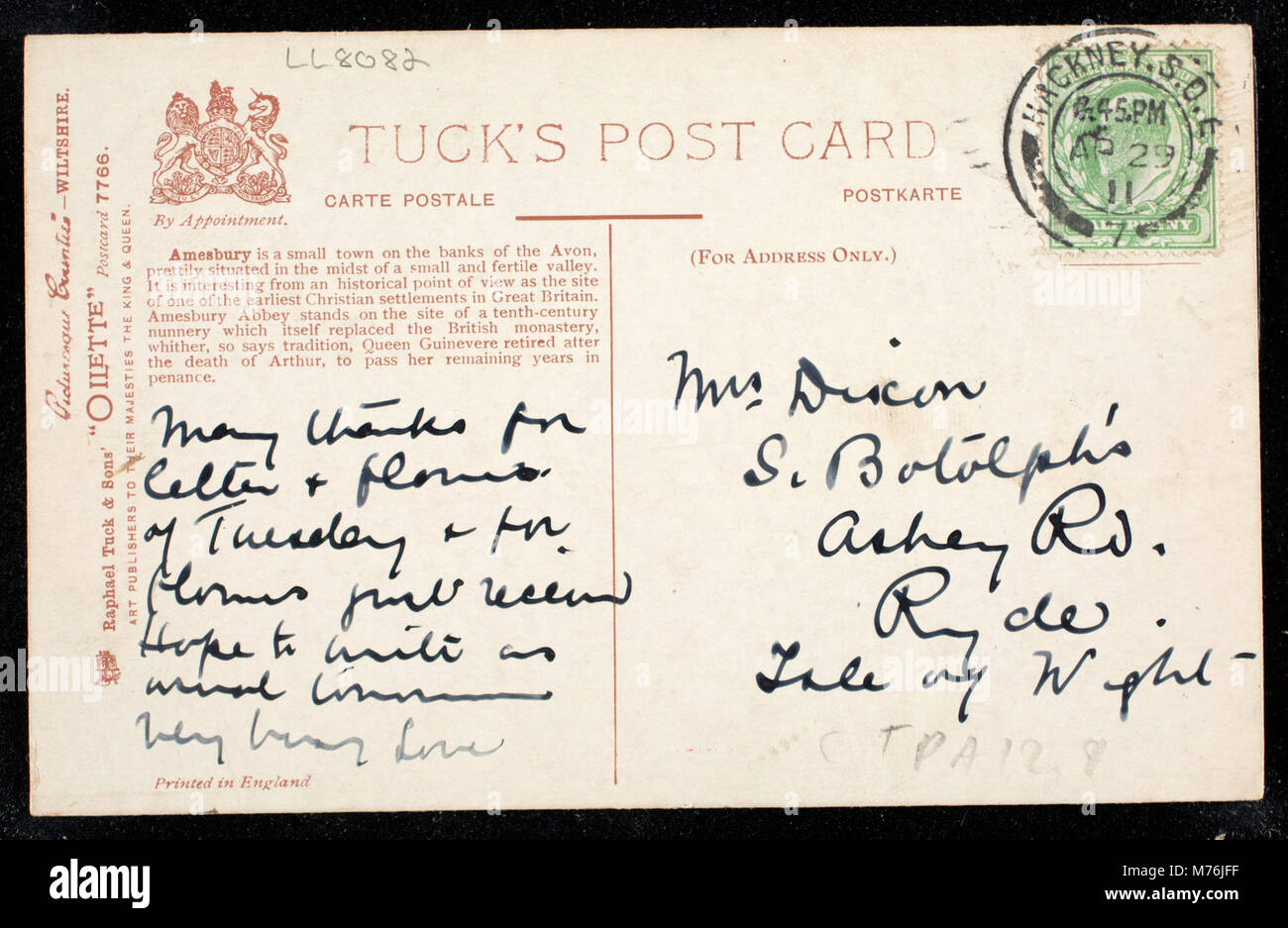 Amesbury in der Nähe von Salisbury in Wiltshire bietet malerische Ausblicke auf die englische Landschaft. Die Gegend ist bekannt für ihre bezaubernde ländliche Landschaft und historische Stätten, einschließlich der Nähe zu Stonehenge. Stockfoto