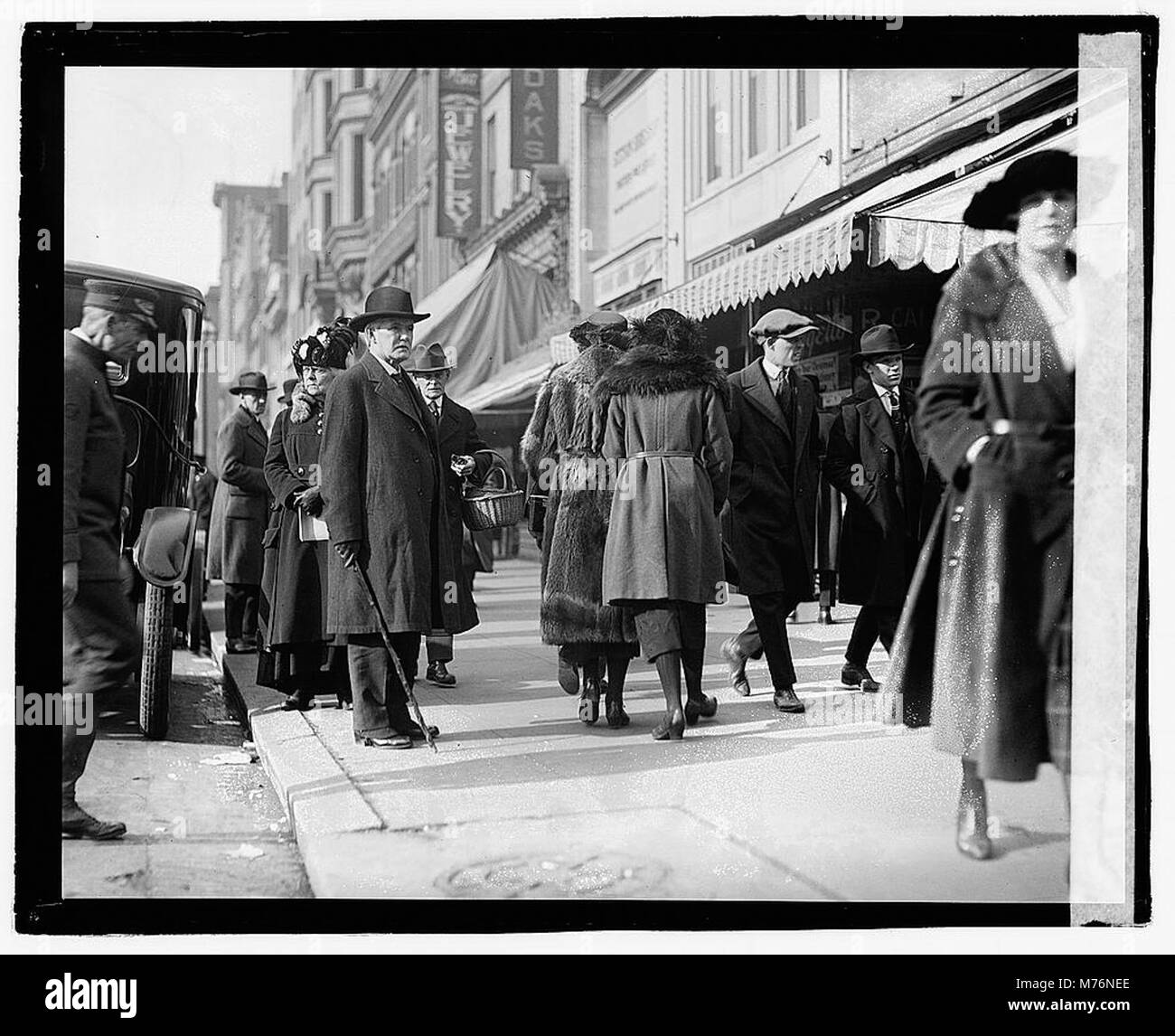 Ein Porträt des Repräsentanten Frank Clark aus Florida, aufgenommen am 24. Dezember 1920. Das Bild bietet einen Einblick in die Rolle und den Einfluss der politischen Figur in dieser Periode der US-Geschichte. Stockfoto