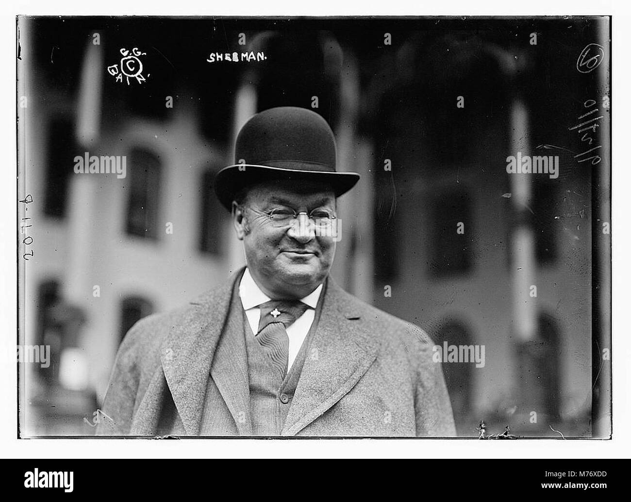 Ein historisches Foto oder Porträt von William Tecumseh Sherman, einem Gewerkschaftsgeneral während des Amerikanischen Bürgerkriegs, bekannt für seinen marsch durch Georgien und seine militärische Führung. Stockfoto