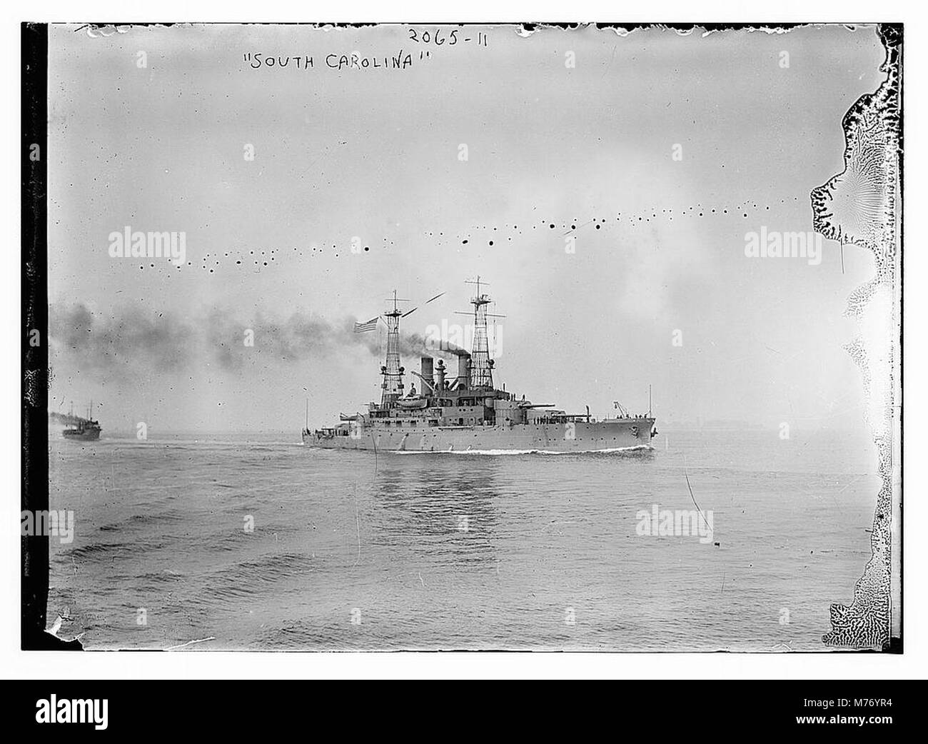 Dieses Bild zeigt eine Szene in South Carolina, einem Staat, der für seine reiche Geschichte und kulturelle Bedeutung bekannt ist. South Carolina spielte eine wichtige Rolle in der Amerikanischen Revolution und im Bürgerkrieg. Stockfoto