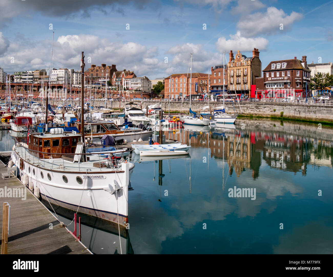 Ramsgate Hafen, Ramsgate, Thanet, Kent, England, Vereinigtes Königreich, Europa Stockfoto