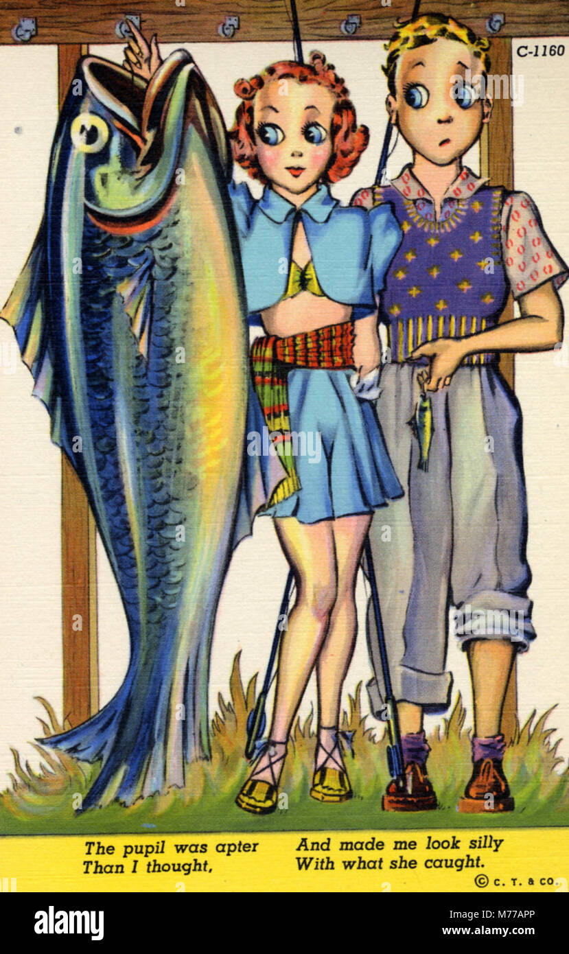Dieses unbenannte Werk von Cartoons präsentiert humorvolle oder satirische Illustrationen, die eine Momentaufnahme der Populärkultur oder soziale Kommentare durch Cartoonkunst einfangen. Stockfoto