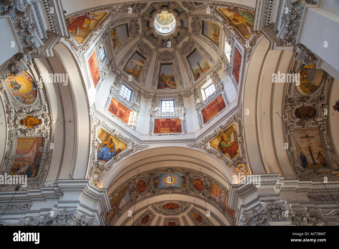 Salzburger Dom, Salzburg, Österreich, Europa Stockfoto