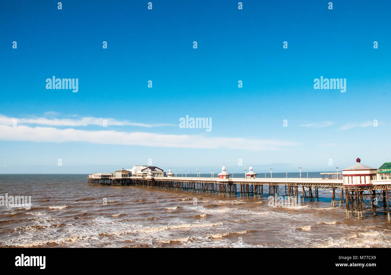 North Pier in Blackpool Lancashire England Großbritannien Stockfoto