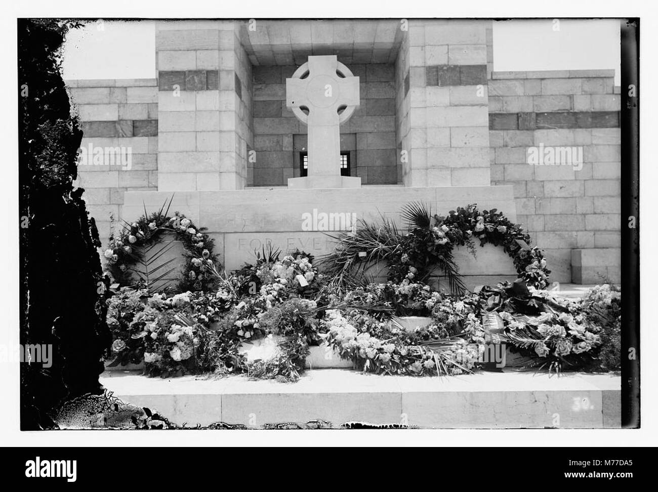Soldatenfriedhof Weihe, Gaza-Belah, 28. April 1925 LOC 08204 matpc. Stockfoto