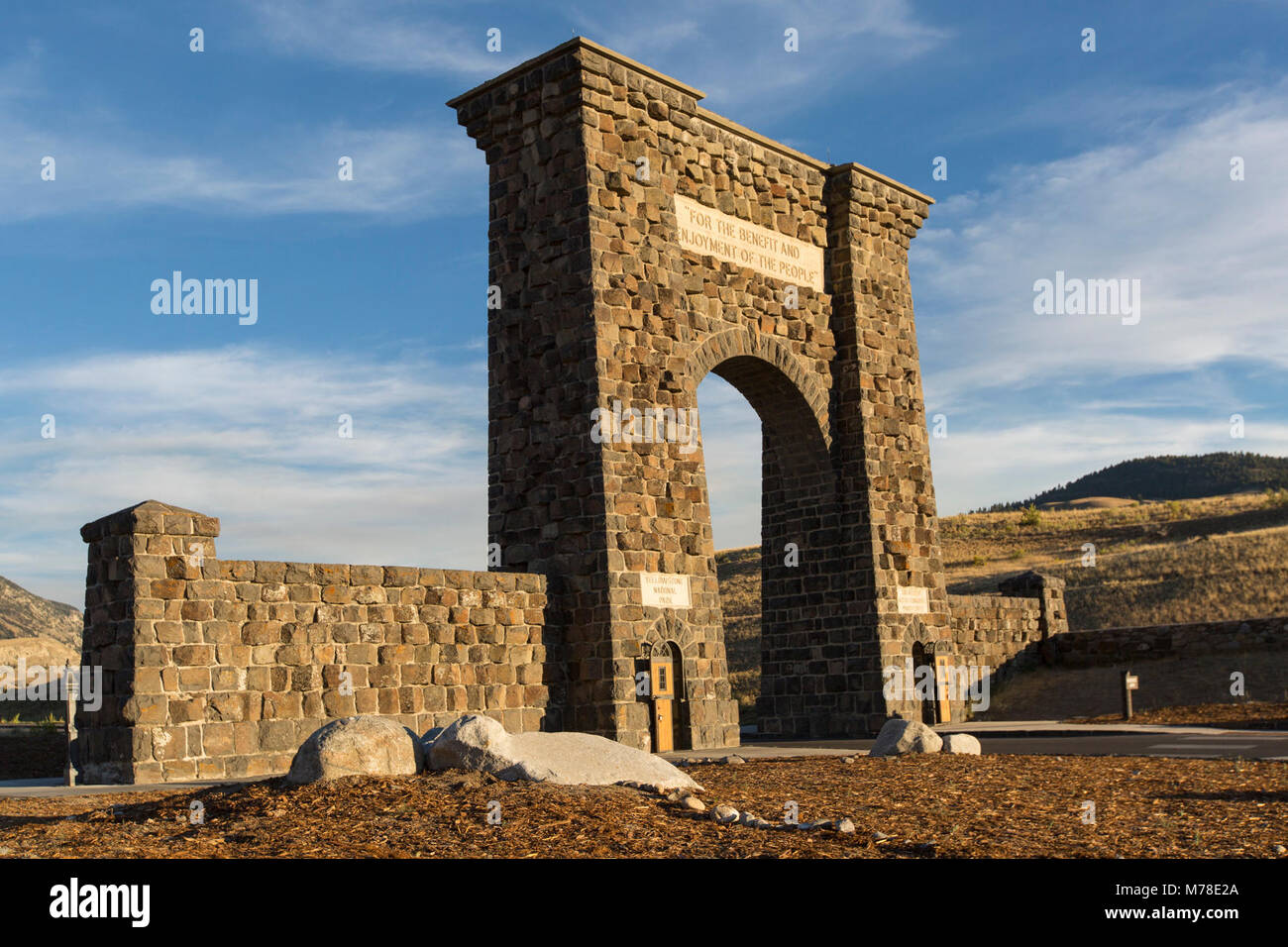 Roosevelt arch -Fotos und -Bildmaterial in hoher Auflösung – Alamy
