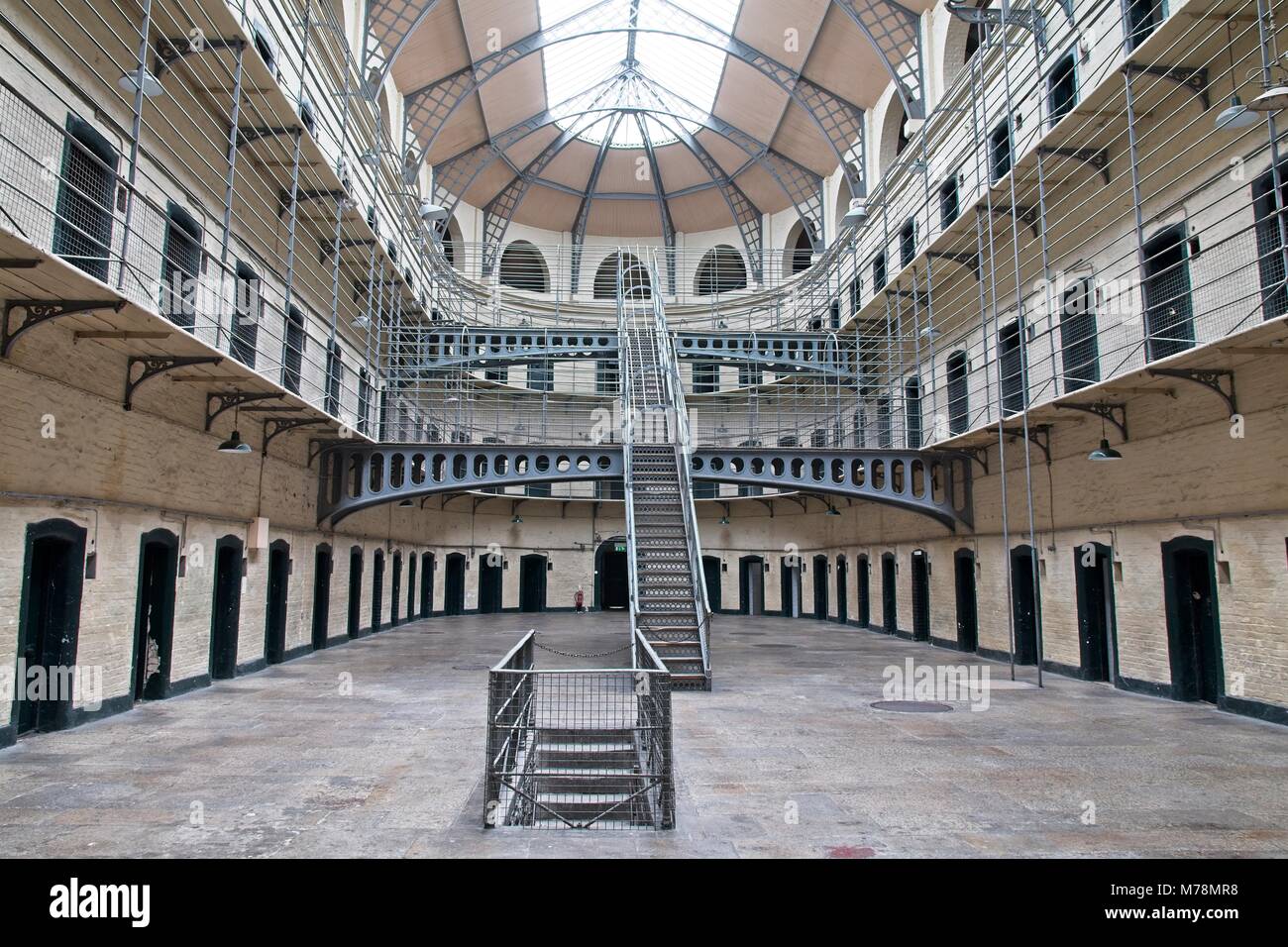 Kilmainham Gaol (Gefängnis) - Alle ruhig Jetzt Stockfoto