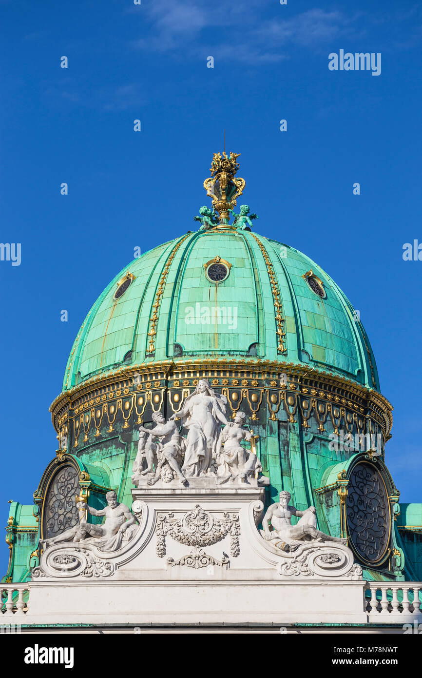 Hofburg, UNESCO-Weltkulturerbe, Wien, Österreich, Europa Stockfoto