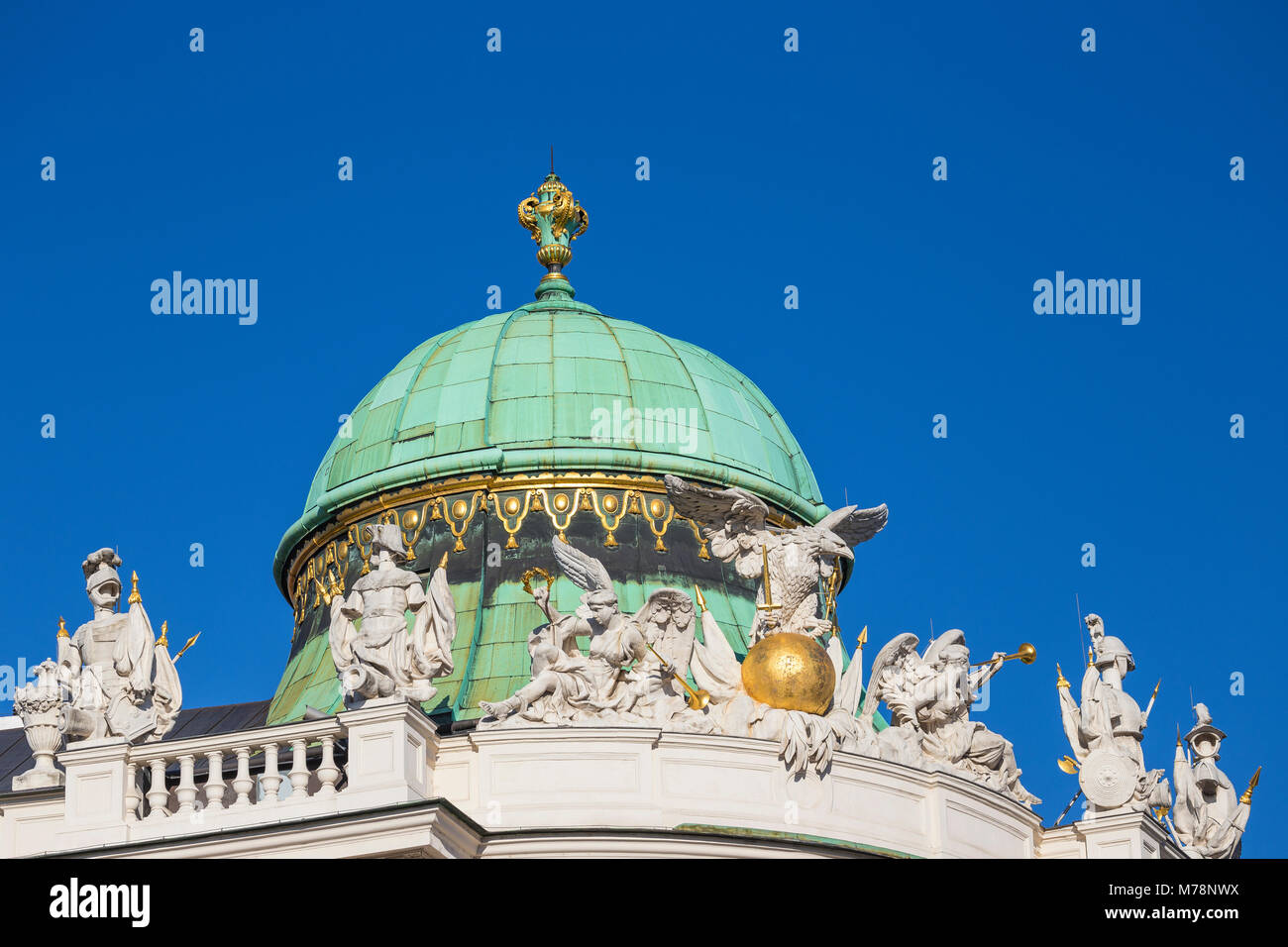 Hofburg, UNESCO-Weltkulturerbe, Wien, Österreich, Europa Stockfoto