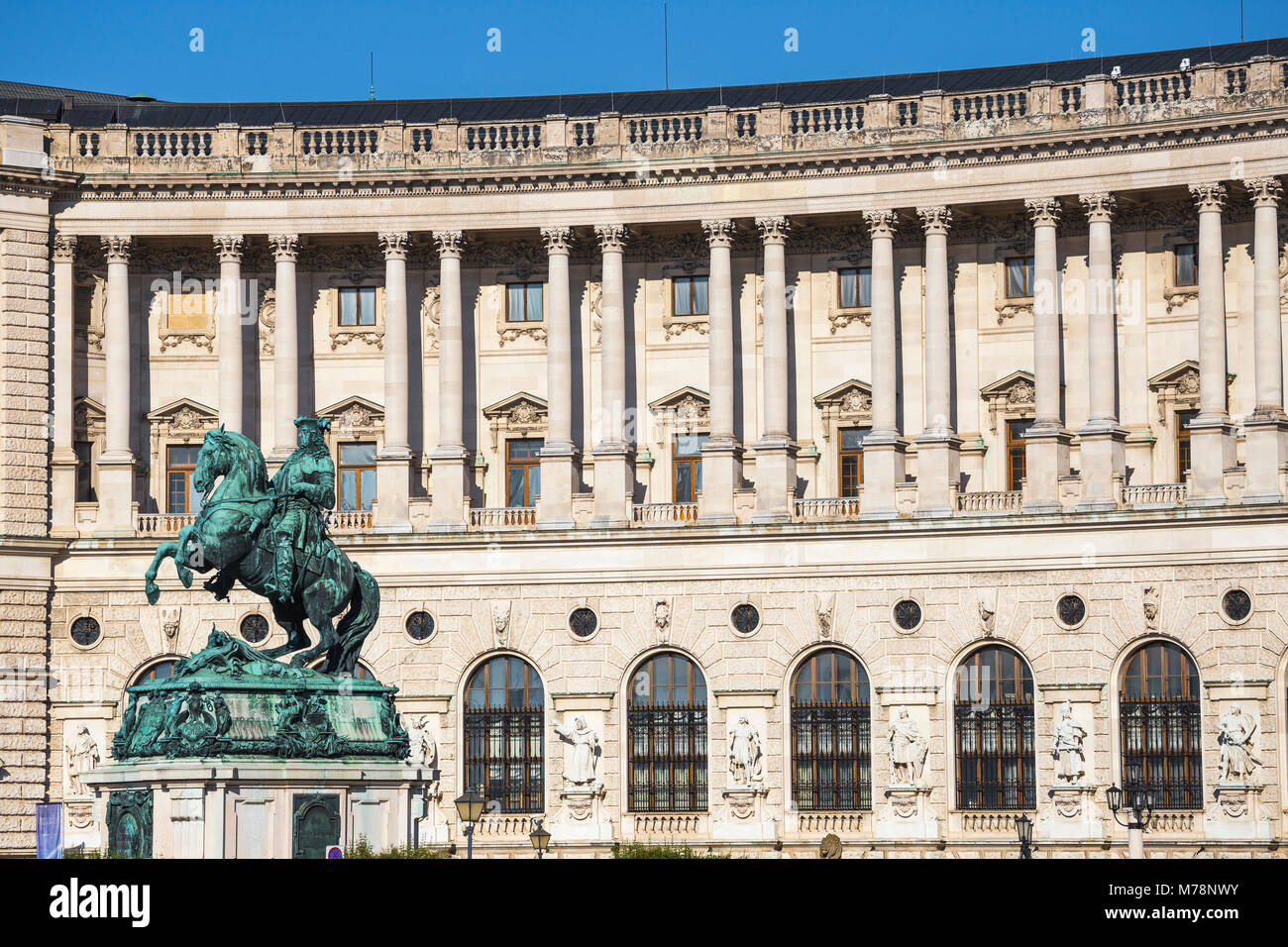 Hofburg, UNESCO-Weltkulturerbe, Wien, Österreich, Europa Stockfoto