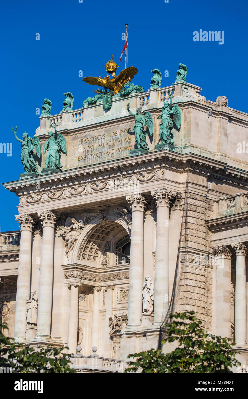 Hofburg, UNESCO-Weltkulturerbe, Wien, Österreich, Europa Stockfoto