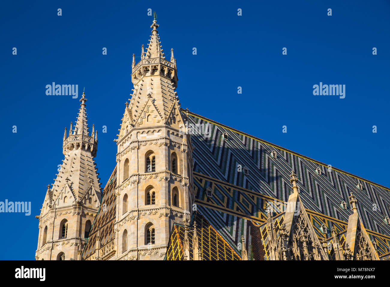 St. Stephans Dom, UNESCO-Weltkulturerbe, Wien, Österreich, Europa Stockfoto