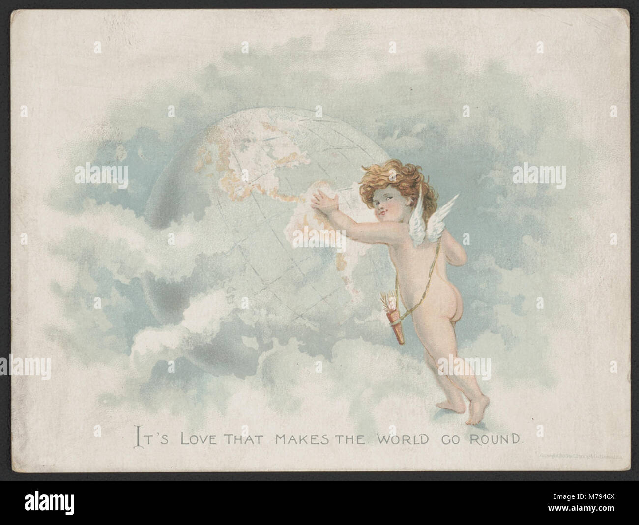 Ein Foto, das die Vorstellung vermittelt, dass Liebe eine treibende Kraft im Leben ist, und dieses Thema in einem kreativen, symbolischen Bild verkörpert. Stockfoto