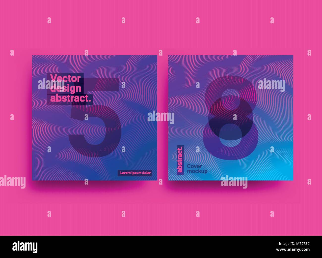 Vorlagen Designs mit Zusammenfassung Hintergrund und trendigen Farben. Abstract vector Hintergrund. Design für Broschüren, Plakate, Abdeckungen, Banner. Temp. Stock Vektor