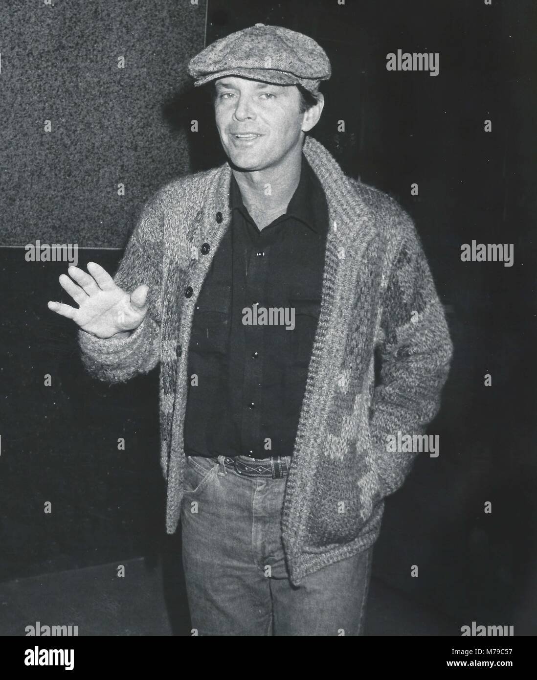 Jack Nicholson 1976 Foto von John Barrett - PHOTOlink Stockfoto