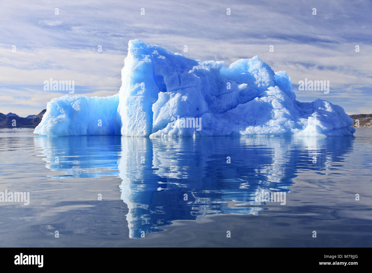 Grönland, Ostgrönland, Iceberg, Stockfoto