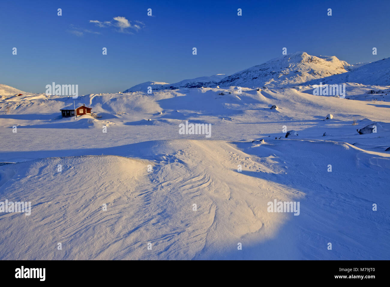 Norwegen, Provinz Northern Land, Björnfjäll, Stockfoto