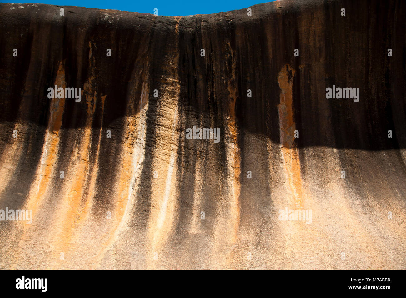 Wave Rock - Hyden - Australien Stockfoto
