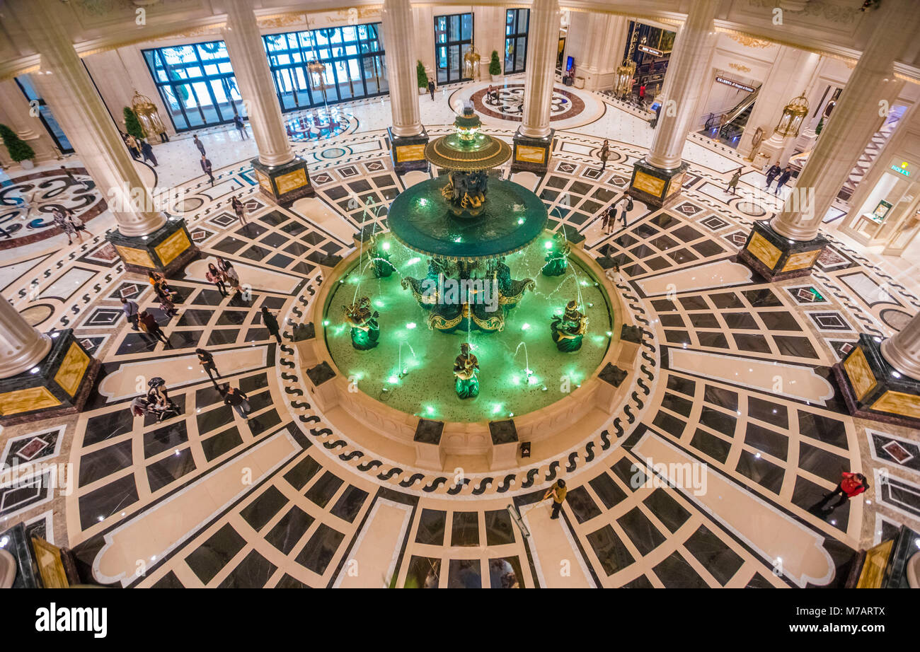 China, Macau City, Cotai, Paris Casino Stockfoto