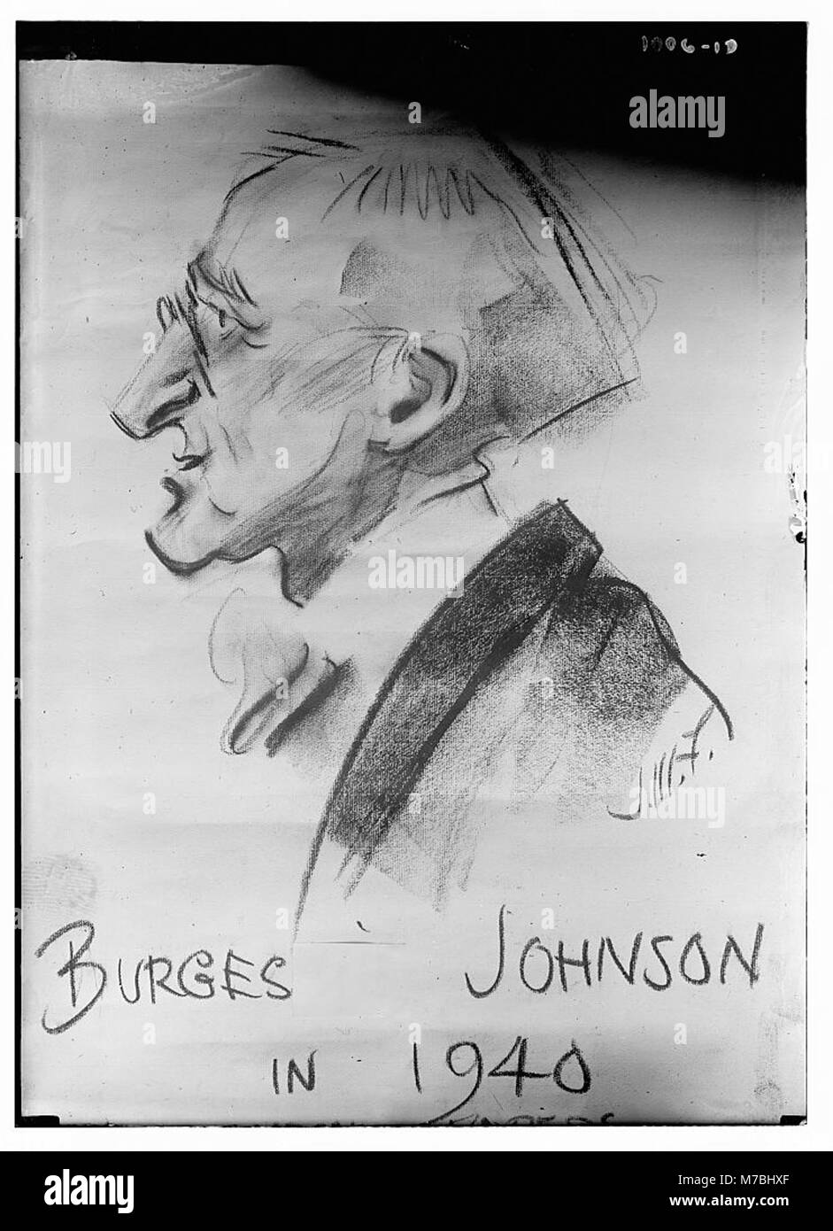Cartoon des Burges Johnson LCCN 2014684649 Stockfoto