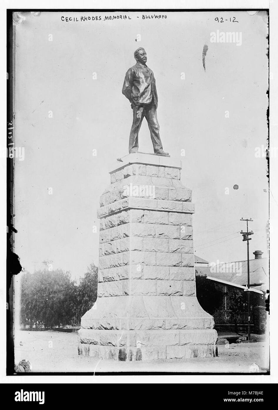 Cecil Rhodes Memorial - Buluwayo LCCN 2014680534 Stockfoto