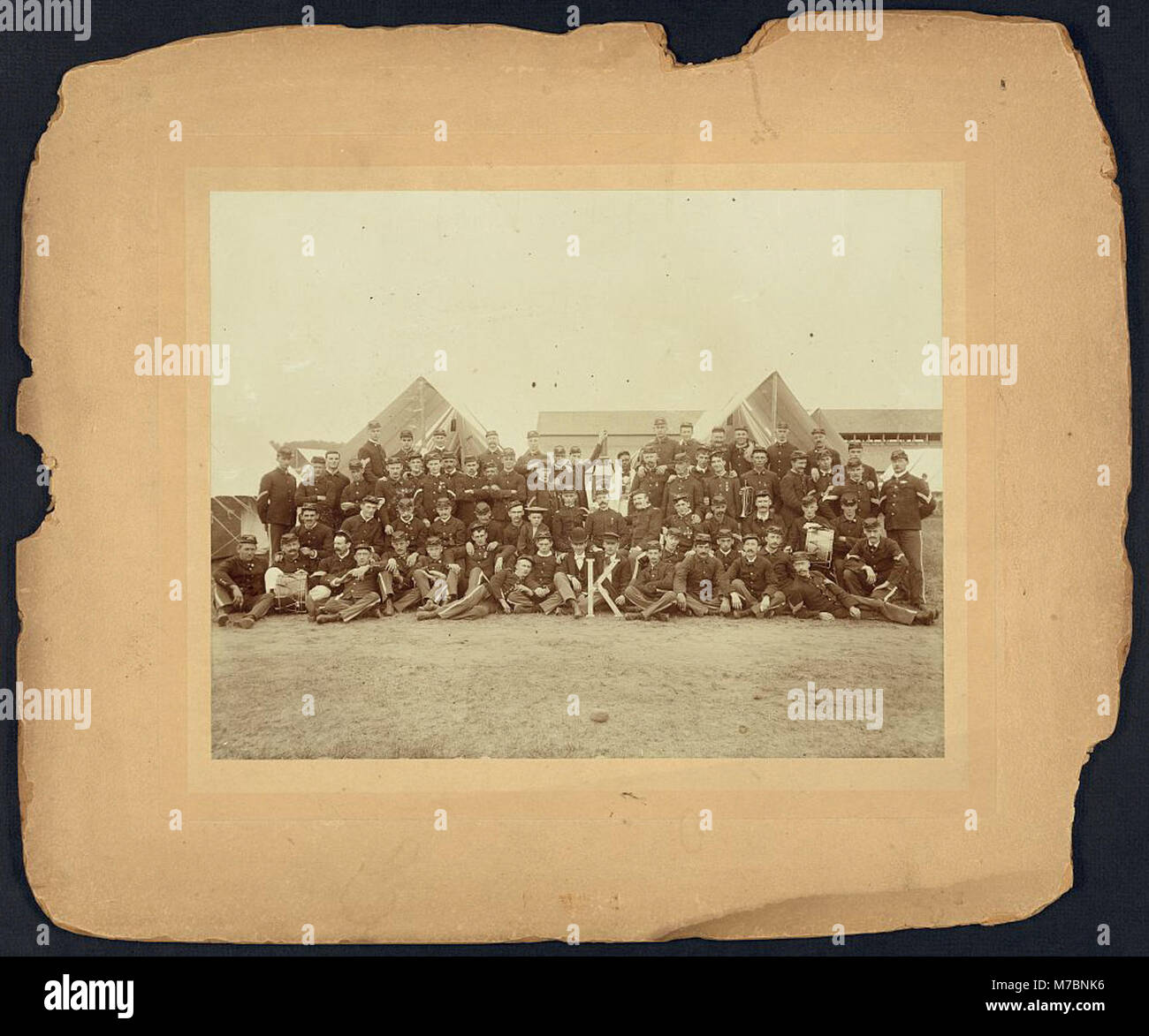 Unternehmen K, 4 Regiment, Connecticut National Guard) - Fred A. Stein, landscape photographer, 32 Park Place, Box 517, Waterbury, Conn LCCN 2010651648 Stockfoto