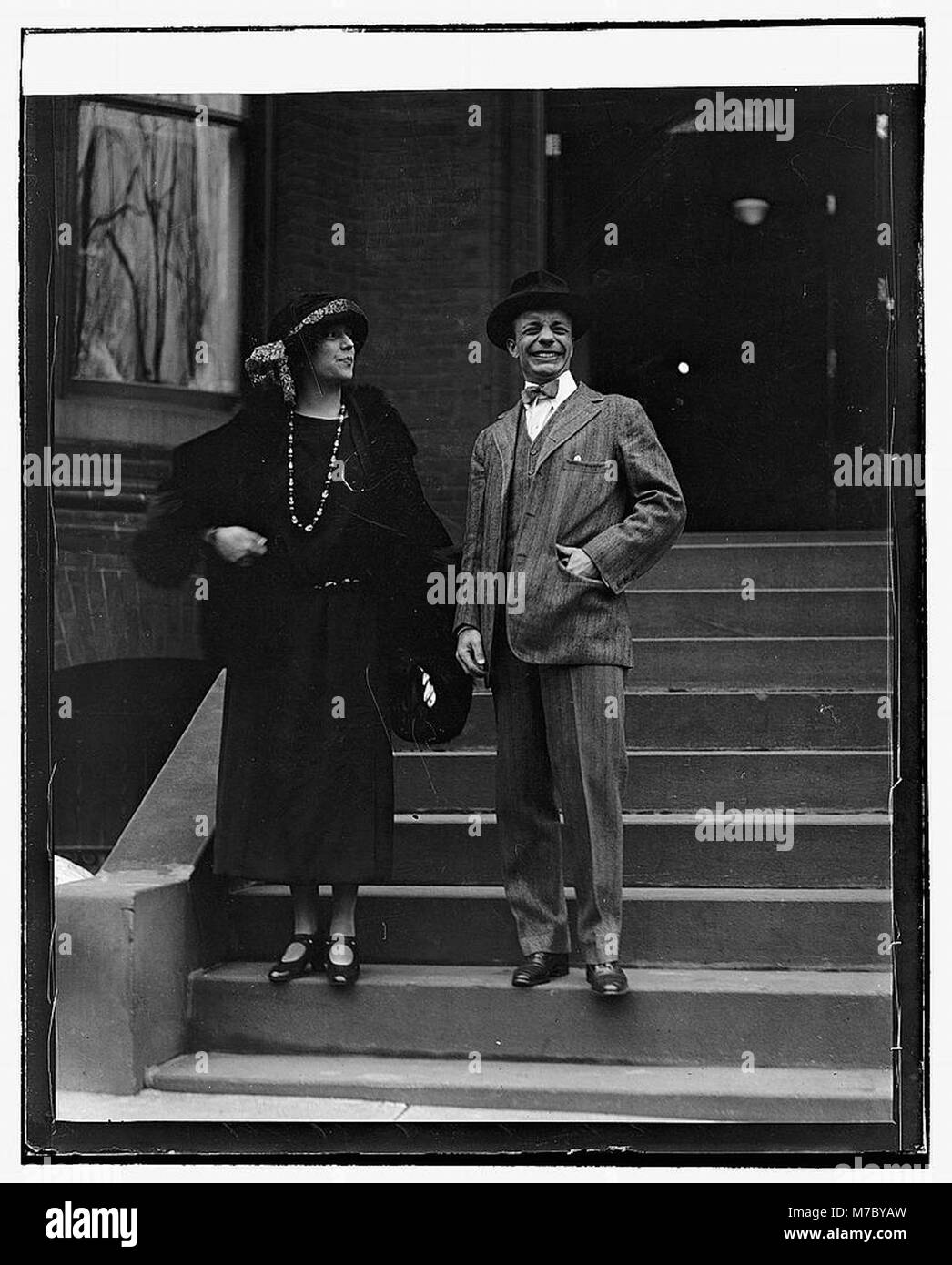 Alice Longworth & Theo. Roosevelt 05762 LOC Npcc. Stockfoto