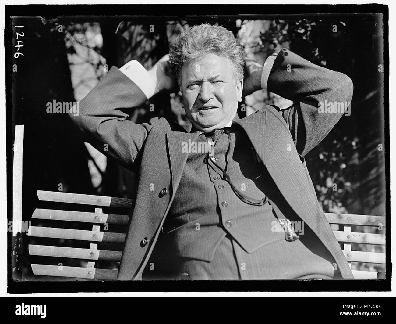 LAFOLLETTE, Robert M. REP. 1885-1891; Gouverneur von Wisconsin, 1901-1906; SENATOR, 1906-1925 LCCN 2016863757 Stockfoto