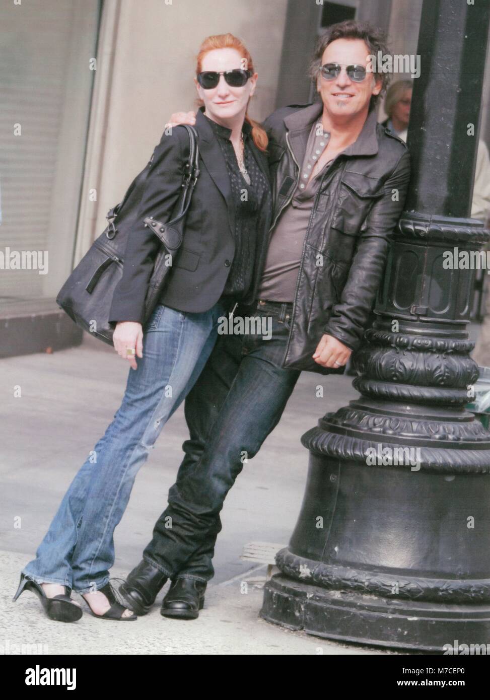Bruce Springsteen & Frau Patty 2003 Foto von John Barrett - PHOTOlink Stockfoto