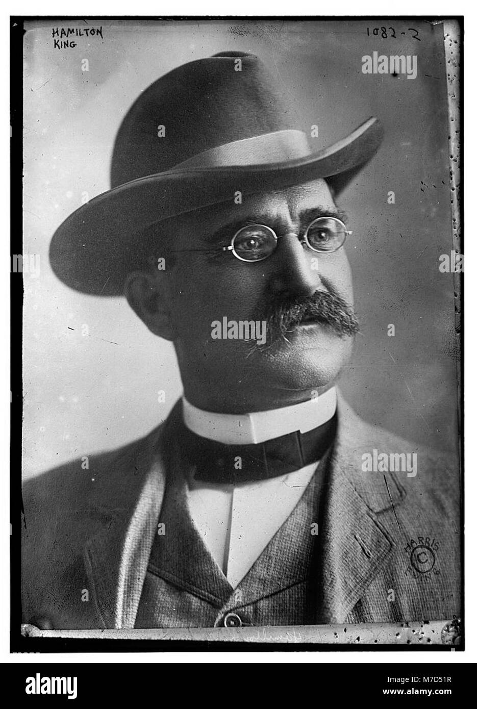 Ein Foto von Hamilton King, aufgenommen vom Fotostudio Harris & Ewing, das einen historischen Moment oder eine Person zeigt. Stockfoto