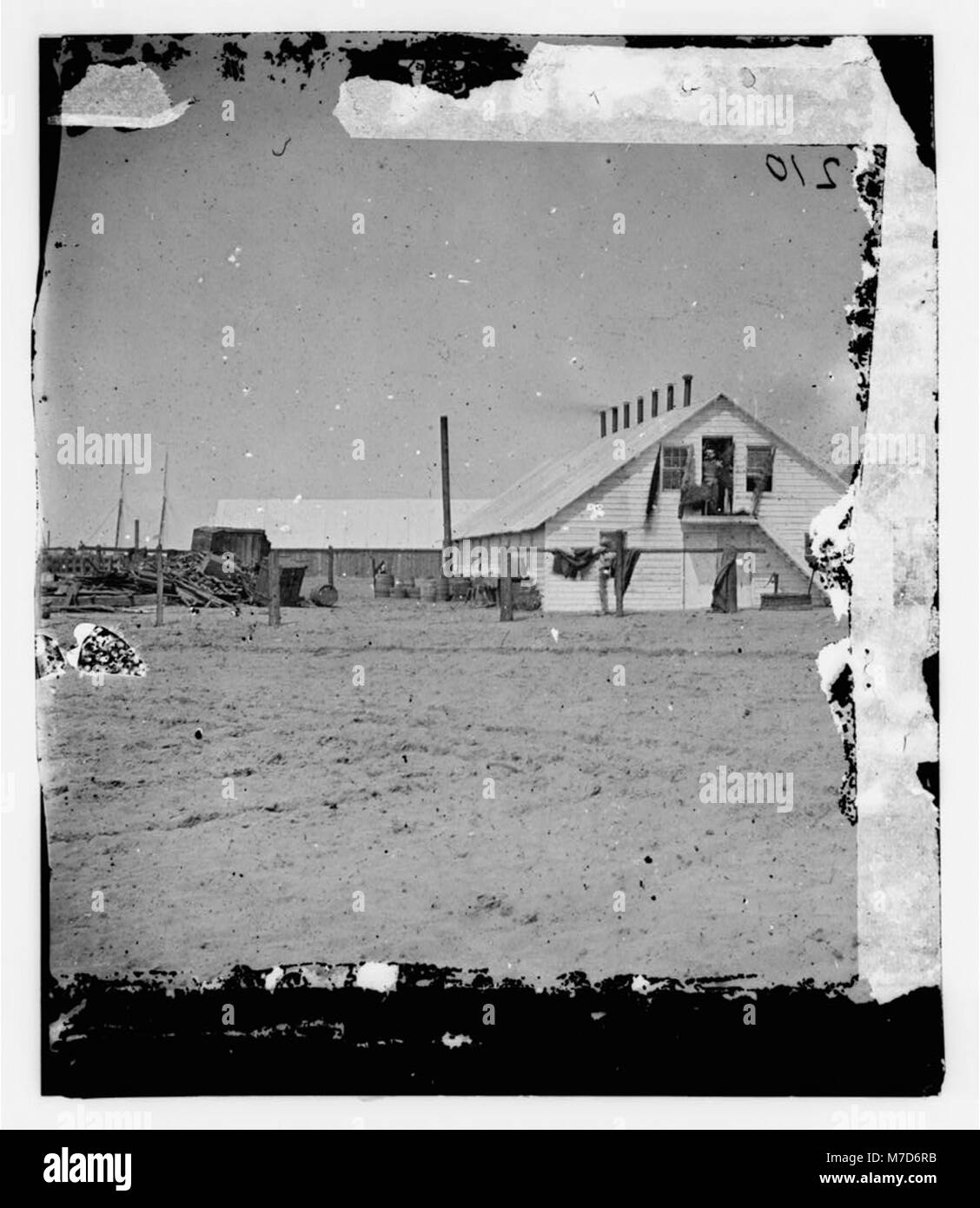 Hilton Head, South Carolina. Bundeswehr backen Haus LOC cwpb. 00804 Stockfoto