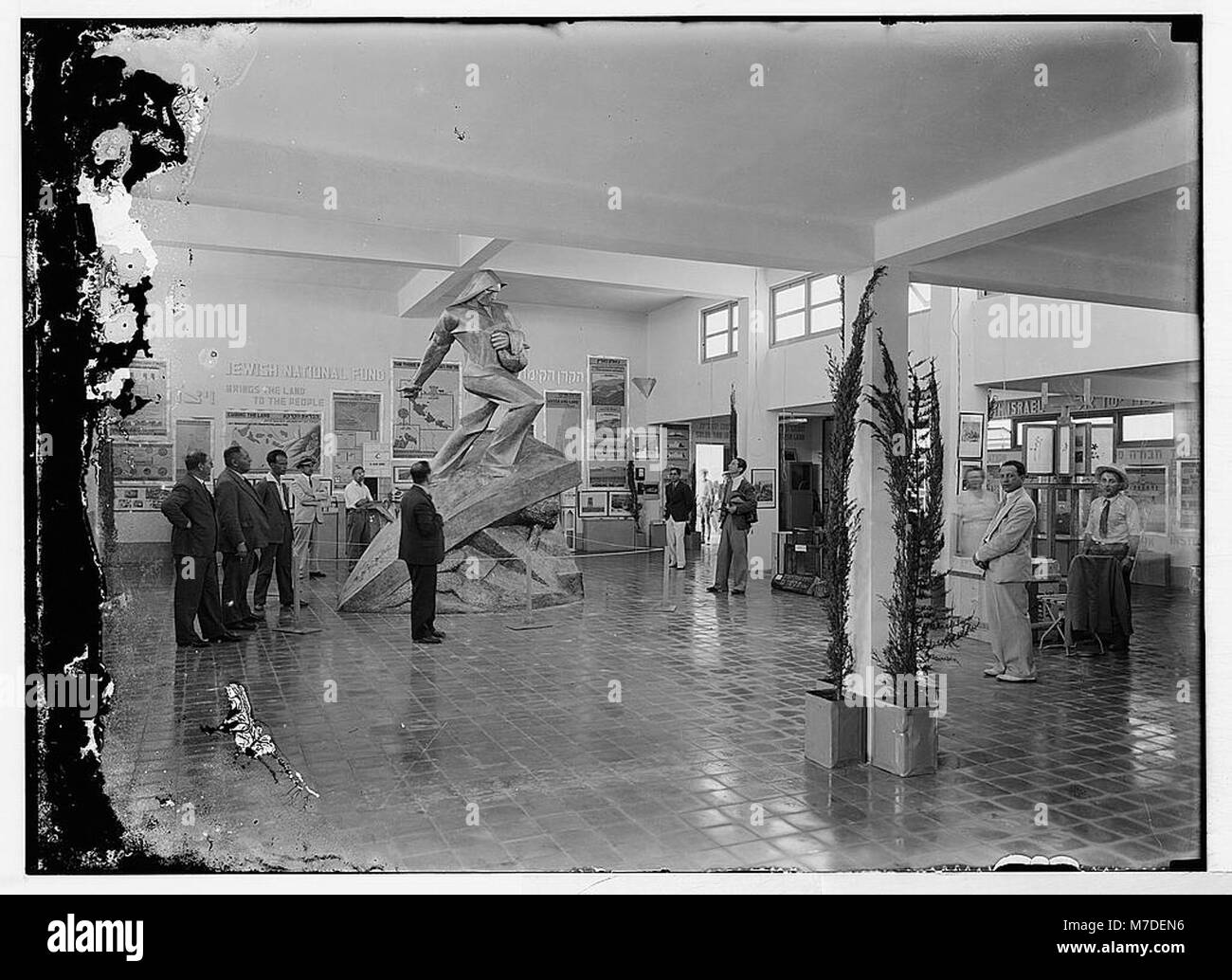 Post in der Levante, 1934, Tel Aviv LOC. matpc04806 Stockfoto