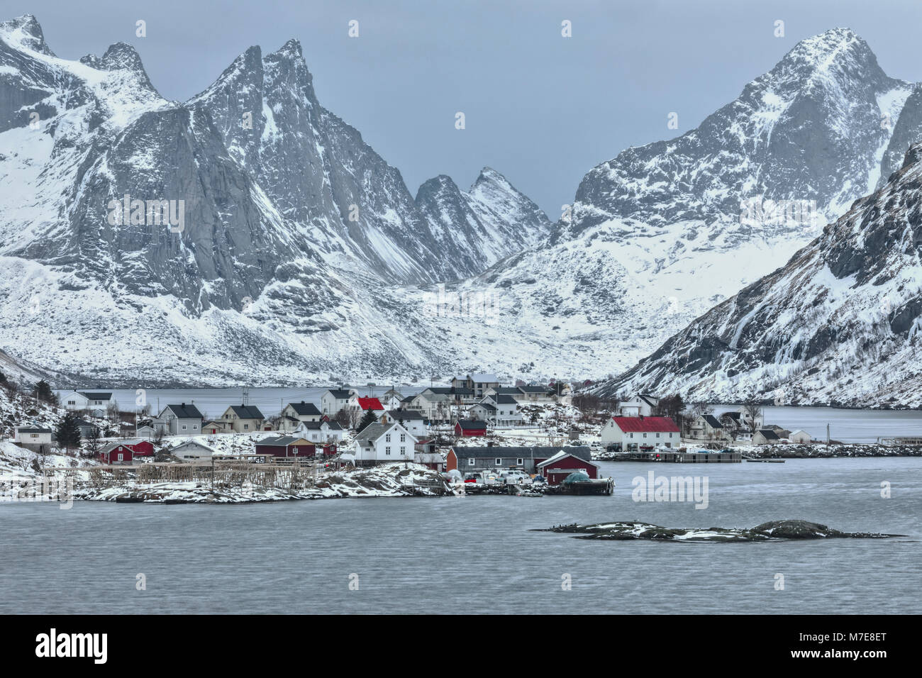 Reine, Lofoten, Norwegen, Europa Stockfoto